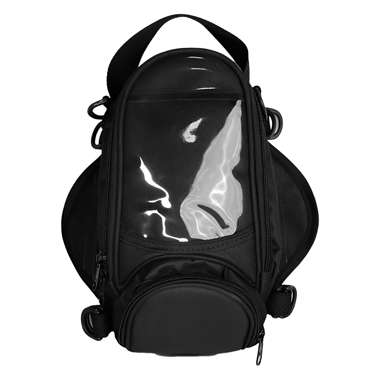 Bolsa Tanque Moto Lizard 6 Litros Com Imã Universal Preto